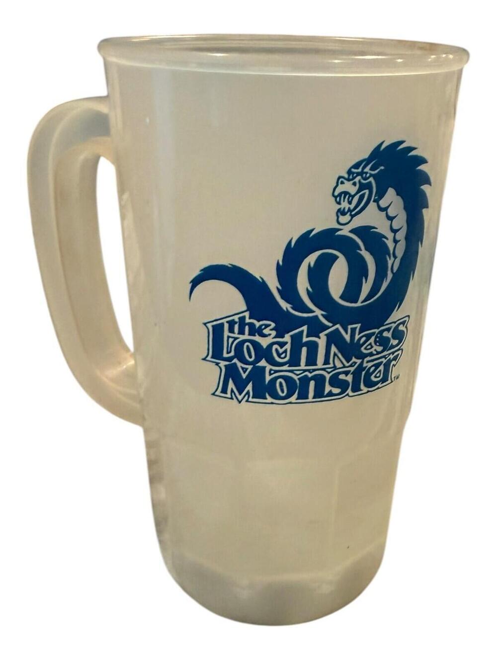 Vintage Busch Gardens Williamsburg Loch Ness Monster Plastic Mug The Old Country
